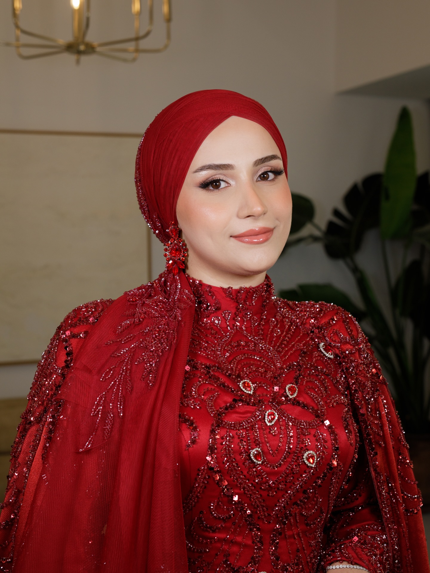 Kına gecelerinin vazgeçilmezi: geleneksel kırmızı❤️